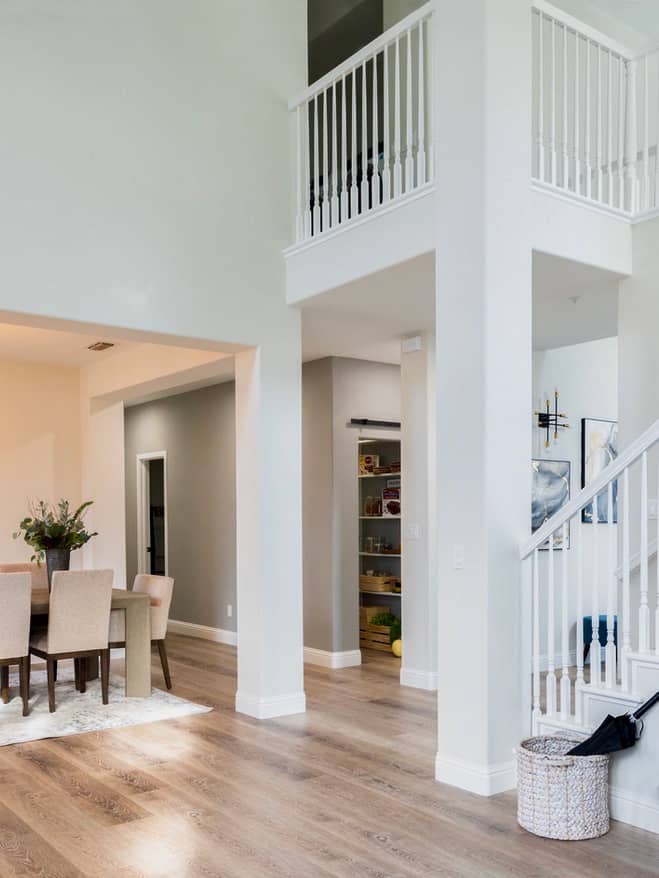 A high room in the building